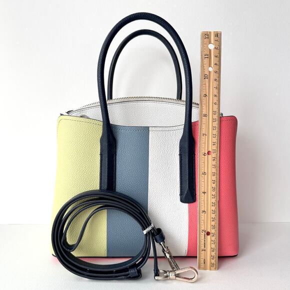 KATE SPADE Margaux Medium Satchel Multi/Gold Crossbody EXCELLENT CONDITION - Picture 3 of 12